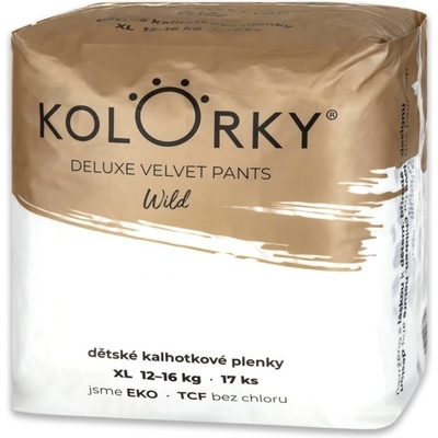 Kolorky Deluxe velvet pants Wild XL 12-16 kg 17 ks