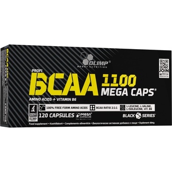Image 1 of Olimp Sport Nutrition BCAA Mega Caps 1100 [120 капсули]