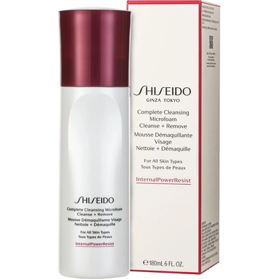 Shiseido Complete Cleansing Microfoam Почистваща пяна за лице 180 ml