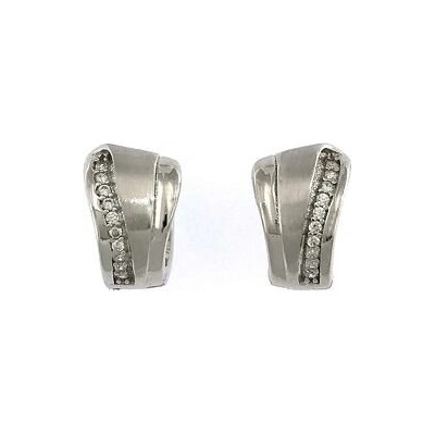 INFINITYSILVER Stříbrné náušnice kroužky CIRA OE564