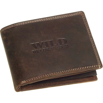 Wild kožená peňaženka 984 hnědá