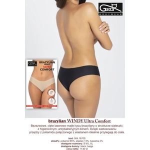 Gatta Bodywear Бразилиани в бежов цвят windy eh-63206-beige - Бежов, размер s