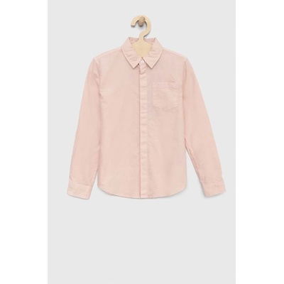 Guess Детска памучна риза Guess в розово (L3RH06.W9CL0.PPYX)