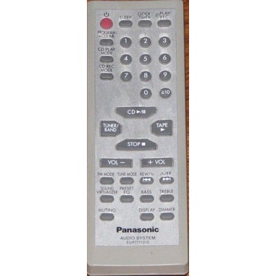 GENERAL PANASONIC EUR7711010 - съвместимо дистанционно управление на марката General (EUR7711010)