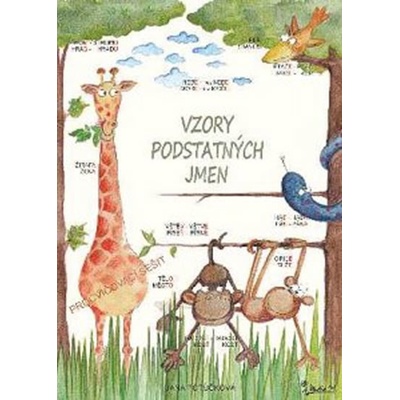 Vzory podstatných jmen Procvičovací sešit z ČJ pro 4. ročník ZŠ