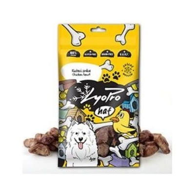 Lyopro DOG poch mrazem sušené Kuřecí srdce 50 g