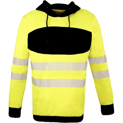 Korntex reflexná pracovná mikina KX1002 Signal Yellow