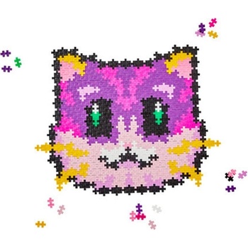 Plus-Plus Skládej podle čísel - Kočička 500 ks