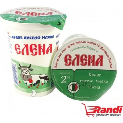 Кисело мляко Елена 2% 400гр