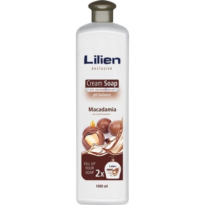 Lilien Exclusive tekuté mydlo Macadamia 1 l