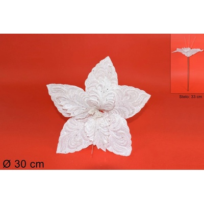 MAKRO Ruža vianočná zapichovacia 30 cm