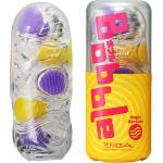 TENGA Гъвкав мастурбатор Tenga Bobble (14 см), жълто-лилав