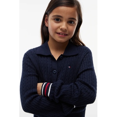 Tommy Hilfiger жилетка за деца с памук (KG0KG09429.9BY2)