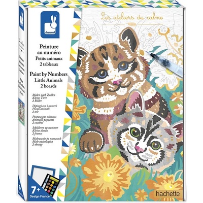 Janod Оцвети по числата Janod - Малки животни (J07984)