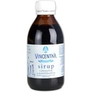 Vincentka Sirup s jitrocelem a mateřídouškou 200 ml