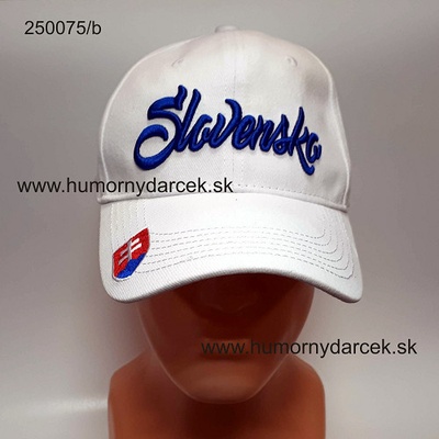 Šiltovka Slovensko biela SK