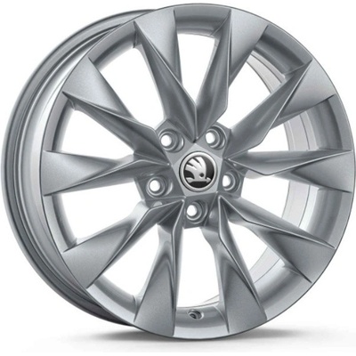 Škoda CRYSTAL 7x17 5x112 ET43 silver metallic