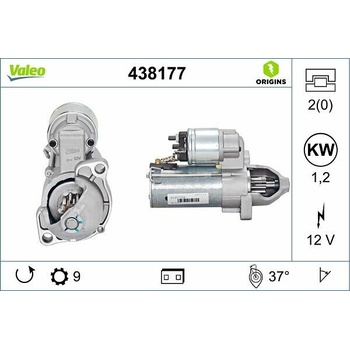 Startér VALEO 438177