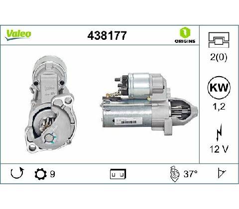 Štartér VALEO 438177