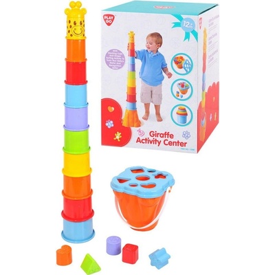 Mac Toys žirafa štosovací kelímky