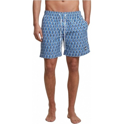 Urban Classics blue retro pattern