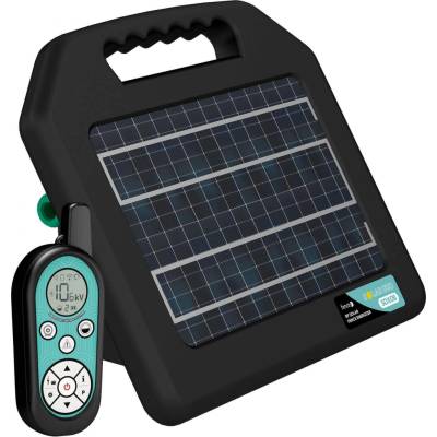 Fencee Přenosný solární RF zdroj pro elektrický ohradník fencee solar DUO RF SDX08 s ovladačem