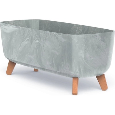 Prosperplast Květináč GRACIA CASE BETON EFFECT 58cm šedý