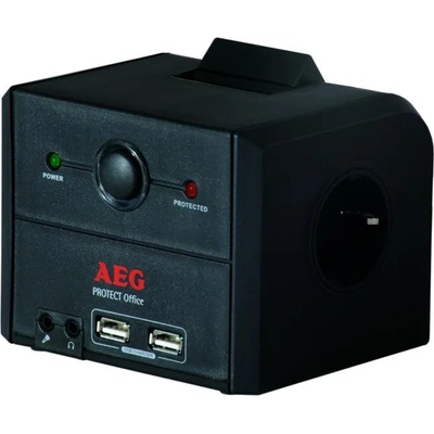AEG Protect Office 3 Plug + 2 USB 1,8m (6000007746)