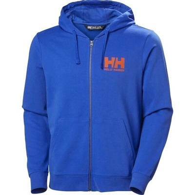 Helly Hansen HH Logo FULL ZIP Hoodie mikina modrá