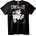 NOONEBRAND Тениска Скелет на куче Calefatics - XS, Black