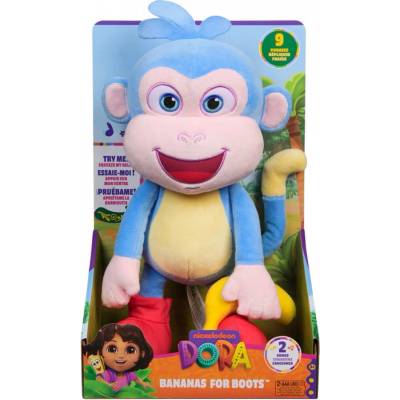 Dora Interaktívne plyšák Boots s banánom 33 cm