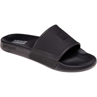 Superdry Pánské Pantofle CODE TECH SLIDERS MF310228A02A Černá