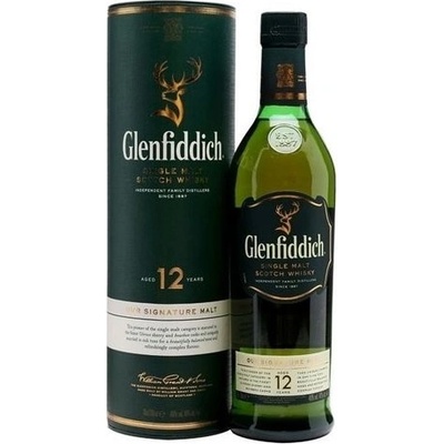Glenfiddich 12y 40% 0,5 l (tuba)