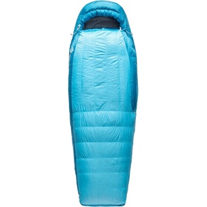 Sea to Summit Дамски пухен спален чувал Sea to summit Women's Trek Women's -9°C Down Sleeping Bag - Blue Atoll - размер Long (513-1649-0112) Спален чувал