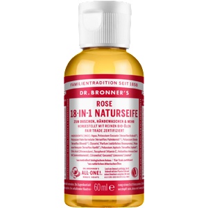 Dr. Bronner's 18in1 Натурален сапун Роза - 60 мл