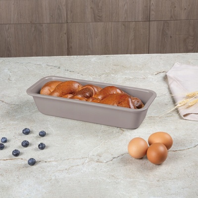 Berlingerhaus Forma na biskupský chlebíček s titanovým povrchem Taupe Collection BH-7919