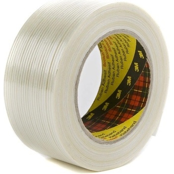 3M Scotch Baliaca páska transparentné pozdĺžne vystužená 50 m x 50 mm