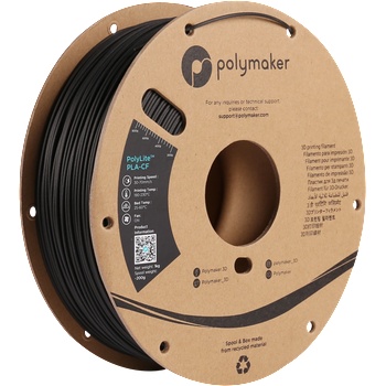 Polymaker PolyLite PLA-CF Black - 1, 75 mm / 1000 g (PA10001)
