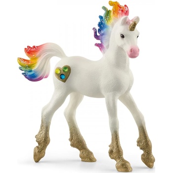 Schleich Фигурка Schleich Bayala - Еднорог цветно сърце - конче (70727-46539)