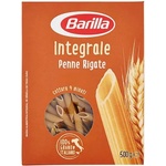 Barilla Макарони пълнозърнести - Integrale Penne Rigate Barilla 500гр