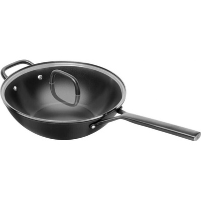 ZWILLING Milano Wok mit Glasdeckel 30 cm schwarz
