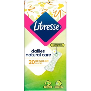 Libresse Ежедневни превръзки Libresse - Natural Care, 20 броя