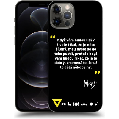 Pouzdro Picasee ULTIMATE CASE MagSafe Apple iPhone 12 Pro - Kazma - MĚLI BYSTE SE DO TOHO PUSTIT