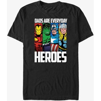 ZOOT. Fan Черна унисекс тениска ZOOT. Fan Marvel Ежедневен герой баща ZOOT. Fan | Cheren | МЪЖЕ | L