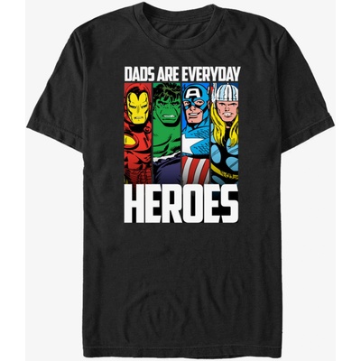 ZOOT. Fan Черна унисекс тениска ZOOT. Fan Marvel Ежедневен герой баща ZOOT. Fan | Cheren | МЪЖЕ | L