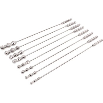 Image 1 of Kiotos Steel Urethral Sound Dilator Beads 8 Pcs Set
