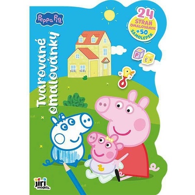 Jiri Models Tvarované omalovánky Prasátko Peppa