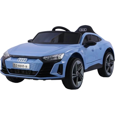 Felyx Toys Kола Акумулаторна 12v audi rs etron gt с кожена седалка и родителски контрол Синя