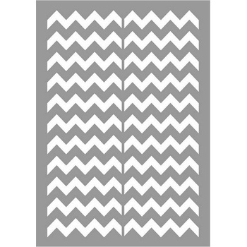 Marabu Šablóna Krokvový vzor, A4