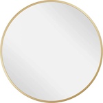 Rea Кръгло огледало Rea MR18-20700G със златна метална рамка 70 см (5902557367191)